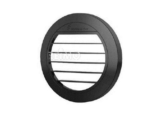 Uscita piatta 0° per riscaldatore di parcheggio Airtronic D2, Ø50/60mm, nero 48102