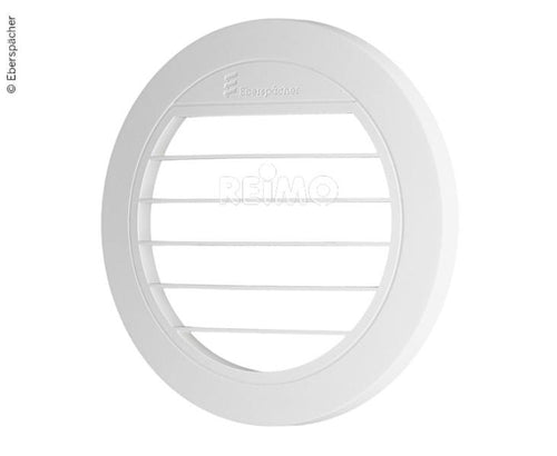 Uscita aria piatta 0° per Standh.Airtronic D3, Ø90mm, bianco 481134
