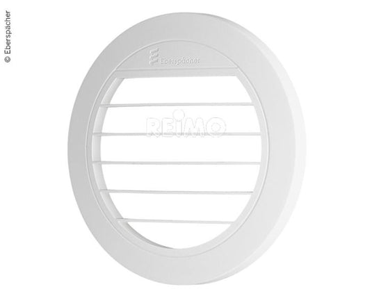 Uscita aria piatta 0° per Standh.Airtronic D3, Ø90mm, bianco 481134