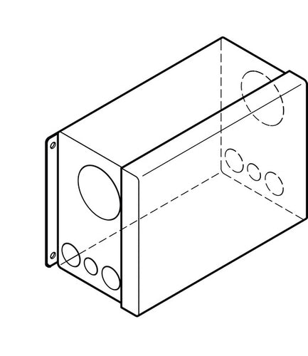 Box Airtronic D2 in acciaio inox per montaggio esterno/sotto il pavimento 48115