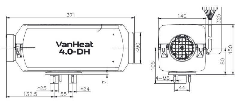 Load image into Gallery viewer, Riscaldatore di parcheggio.VanHeat 4.0-DH 48183
