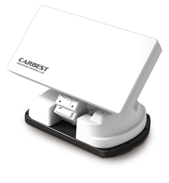 Carica immagine in Galleria Viewer, SNIPE III antenna piatta con auto-skew, completamente automatica, colore bianco 482943
