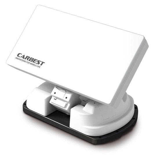 SNIPE III antenna piatta con auto-skew, completamente automatica, colore bianco 482943