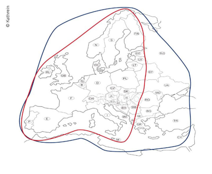 Load image into Gallery viewer, Sistema satellitare Kathrein MobiSet4 CAP 950, convertitore CAP (senza ricevitor 491979
