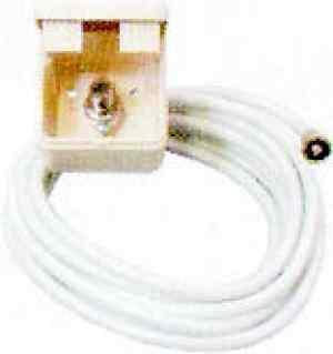 Presa esterna con cavo coassiale F-plug&3m 49266