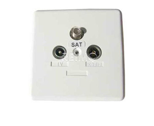 Presa terminale satellitare con 3 connessioni, non imballato 492864L