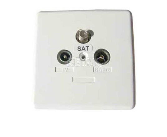 Presa terminale satellitare con 3 connessioni, non imballato 492864L