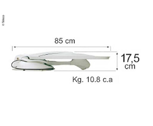 Sistema satellitare FlatSat Skew Easy Smart 65 493557