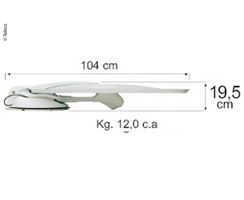 Sistema satellitare FlatSat Skew Easy Smart 85 493558