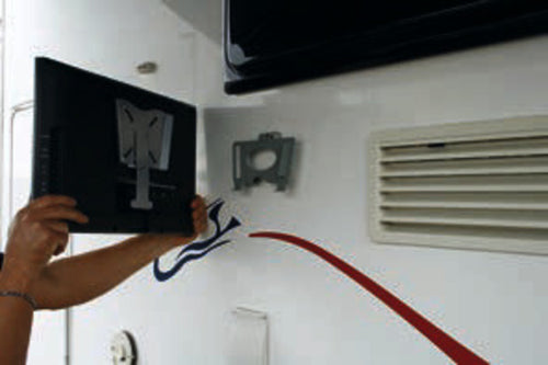 Supporto da parete per TV per installazione esterna 493974