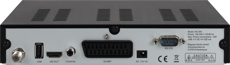 Load image into Gallery viewer, Ricevitore SAT HD 350 49628
