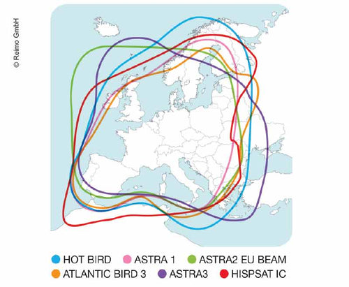 Sistema satellitare Travelsat 2, 80 cm con Bluetooth e equipaggio 49643