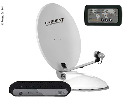 Sistema satellitare automatico Travelsat 68 Twin con pannello a LED 49654