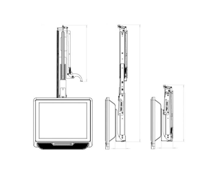 Carica immagine in Galleria Viewer, Estrazione manuale TFT, verticale dall&#39;alto verso il basso 496782
