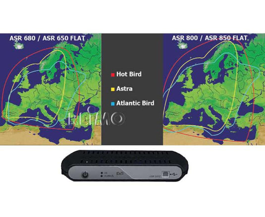 Sistema satellitare automatico Flat-Sat 85 SKEW TWIN 49698