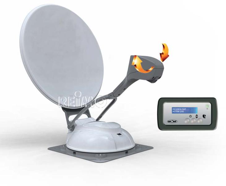 Carica immagine in Galleria Viewer, Sistema satellitare automatico Flat-Sat 85 SKEW TWIN 49699
