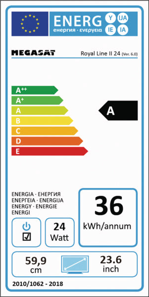 Load image into Gallery viewer, Televisore a LED Megasat Royal Line II 24 497356
