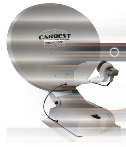 Antenna Carbest 60 DUO, 60 cm, 2 satelliti + display LCD 49740