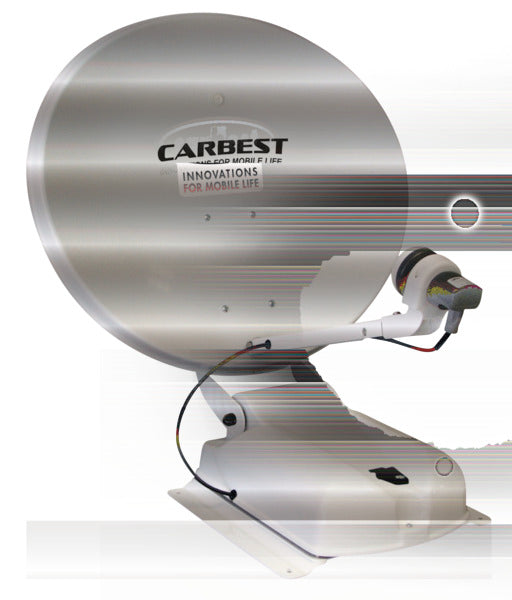 Antenna Carbest 60 DUO, 60 cm, 2 satelliti + display LCD 49740