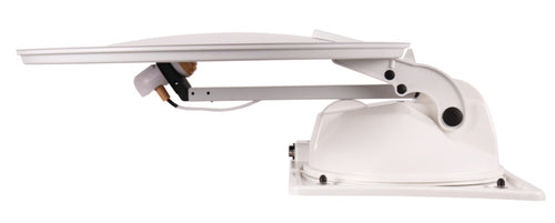 Mc Camping Antenna 65 bianca, 65cm, 2 satelliti 49780