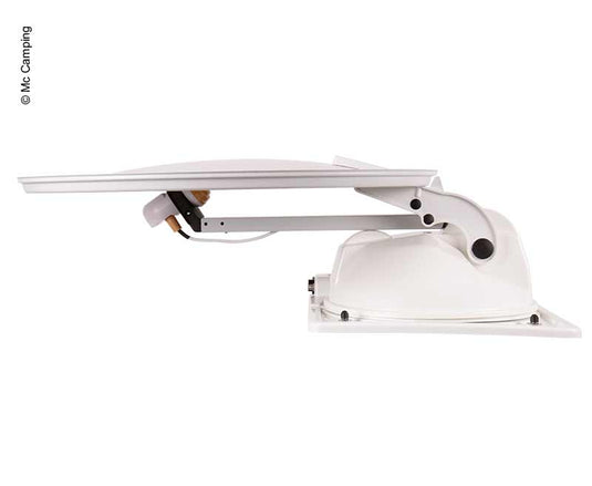 Antenna da campeggio Mc Camping 80 bianca, 80cm, 2 satelliti 49781