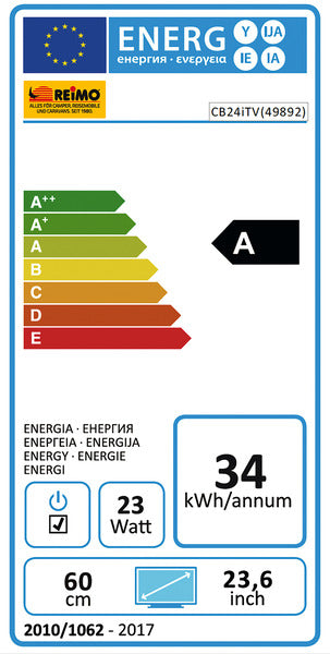 Load image into Gallery viewer, TV 12 V, Smart TV LED 23,6&quot; Full HD 49892
