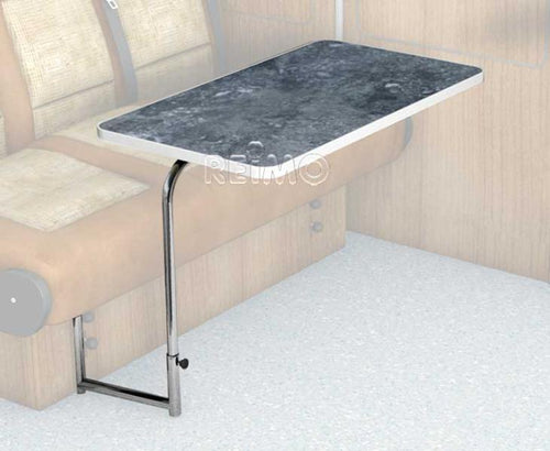 Mobile da tavolo VW T6/T5, decoro Mandarino con bordo in vero legno 50157