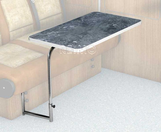 Mobile da tavolo VW T6/T5, decoro Mandarino con bordo in vero legno 50157