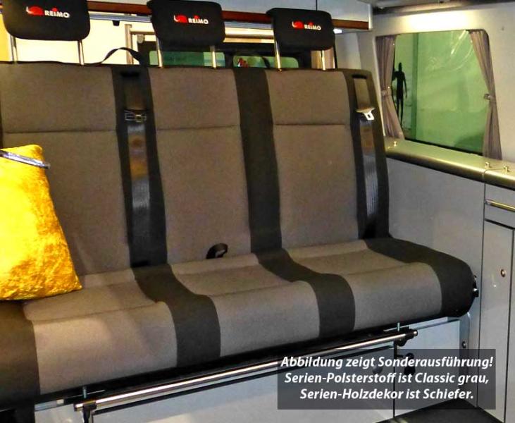 Carica immagine in Galleria Viewer, Panca a pelo VW T6 CityVan V3000 V3000 dimensione 14 3 posti, pad Austin T6 5040122
