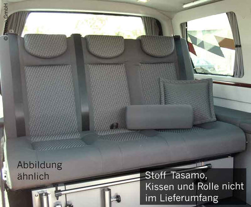 Panca a pelo VW T5 Trio Style V3000 V3000 Gr.8 Cuscino 3 posti Tasamo T5 T5 2fbg 5040418