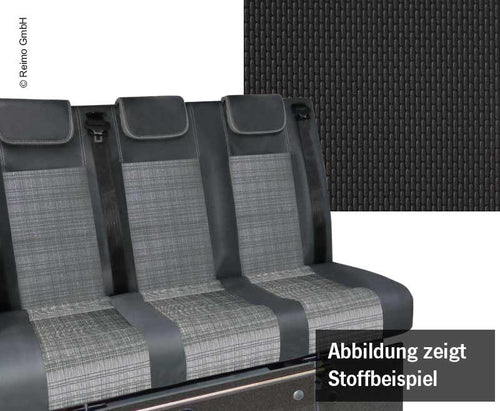 Panca da letto VW T6.1, Trio Style V3000 Gr.8 3 posti Briks 2-fbg.Wäremtausch. 5040443