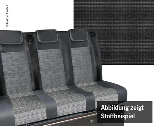 Panca da letto VW T6.1, Trio Style V3000 Gr.8 a 3 posti a griglia doppia 2-fbg.Rechts 5040454