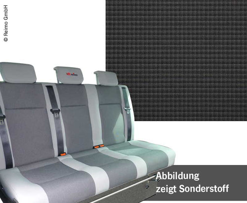 Panca da letto VWT6.1, V3100 misura 8 rigida a 3 posti Pol.Double Grid 2fbg.Wärme.Lin 5040554