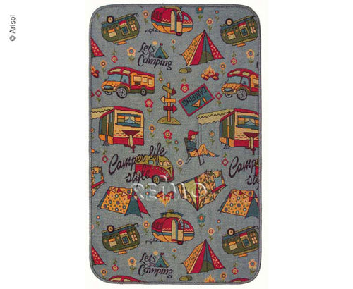 Tappeto Camper / Caravan Carpet in Funny Design 516450