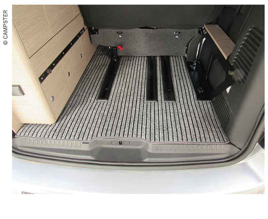 Tappeto portabagagli con binari, Citroen Campster, grigio 51696