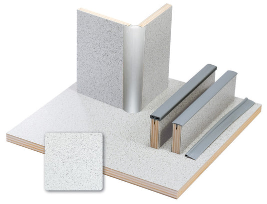 Pannello per mobili Granitto laminato, HPL, 1/4 di pannello 520071