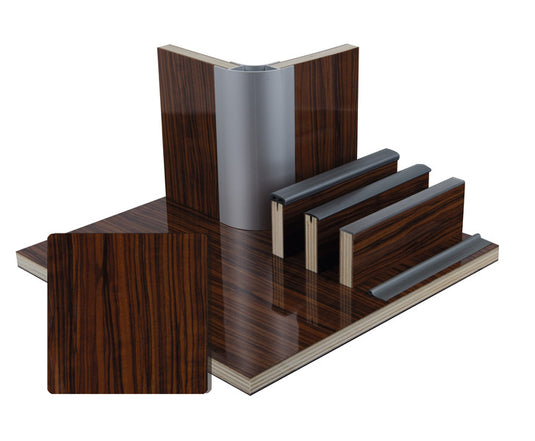 Pannello per mobili laminato Olive, HPL, HPL, 1/4 del pannello 520191