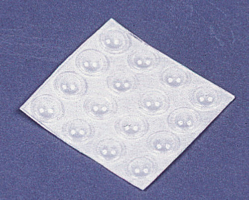 Assorbitore di rumore rotondo, 8x2,2mm, 16 pezzi 52231