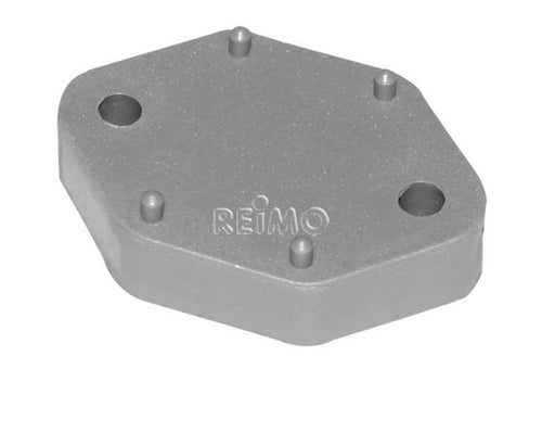 Piastra distanziatrice, altezza 10mm, grigio 524502L