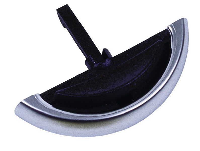 Load image into Gallery viewer, Maniglia per mobili argento/nero con controparte 52454
