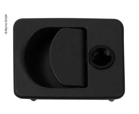 Cubo di bloccaggio ad incasso, nero 52474