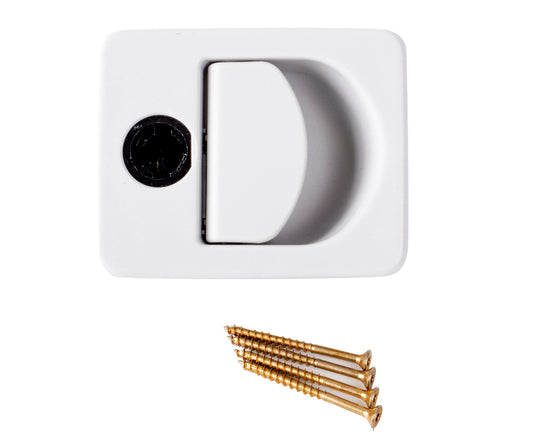 Cubo di bloccaggio ad incasso, bianco Fiat Bianco 52590