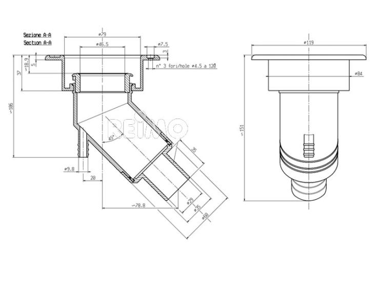 Load image into Gallery viewer, Beccuccio di riempimento 40mm, lungo, sch 52624
