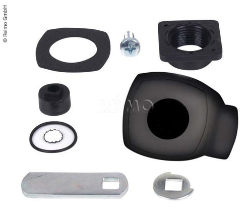 pe r+chiave incl. tappo nero senza cilindro+chiave incl. tappo 52651