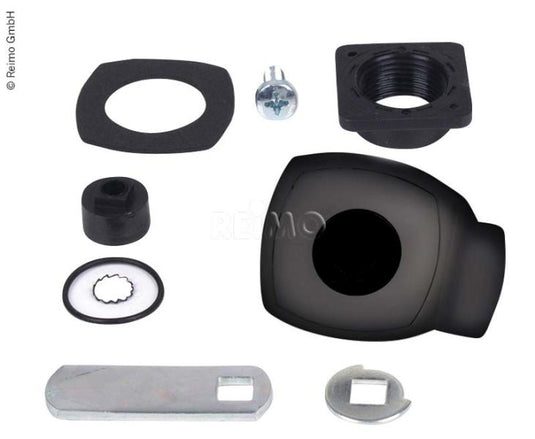 pe r+chiave incl. tappo nero senza cilindro+chiave incl. tappo 52651