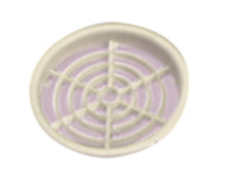 Load image into Gallery viewer, Griglia di ventilazione del mobile 60 mm rotonda (crema) 53016
