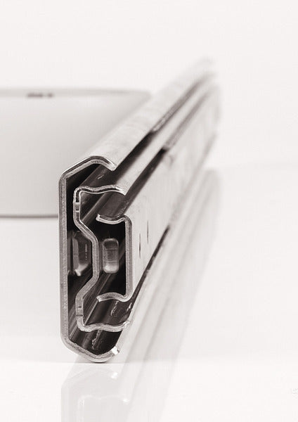 Load image into Gallery viewer, Soft-Roll a estrazione totale 700 mm, 1 paio, capacità di carico fino a 110 kg. 531273
