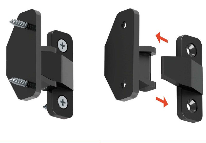 Load image into Gallery viewer, Holzverbinder schwarz 16x 532003
