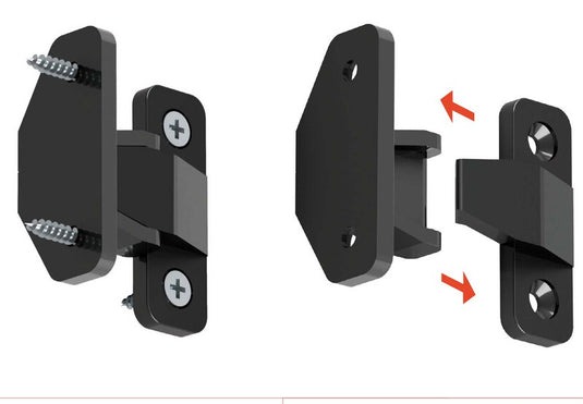 Holzverbinder schwarz 16x 532003