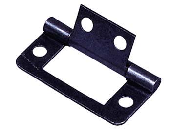 Flap cerniera dritta 38mm brunita 53202